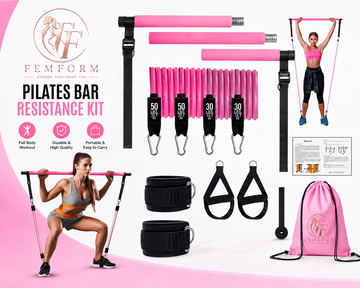 FemForm™ Pilates Home Studio Kit